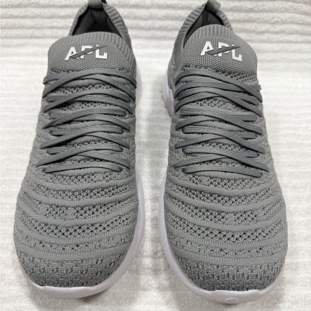 APL Gray Knit Sneakers